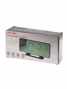 Часы электронные настольные от USB с будильником и термометром VST 888-1 Красные